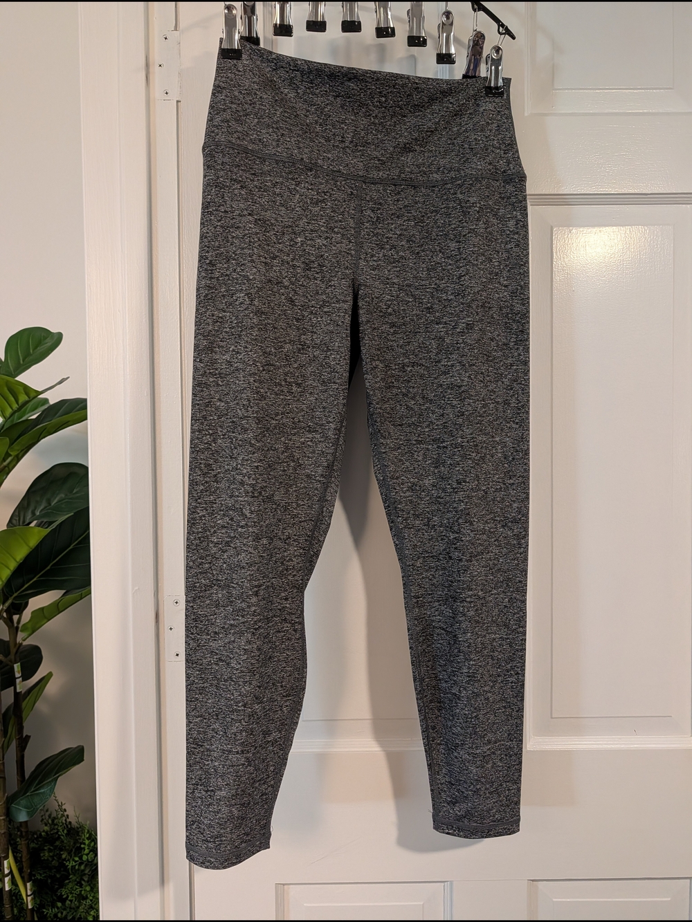 Lululemon Wunder Train High-Rise 7/8 Tights Heathered Gray Size 10